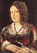 Lady with a Hare Juan de Borgona